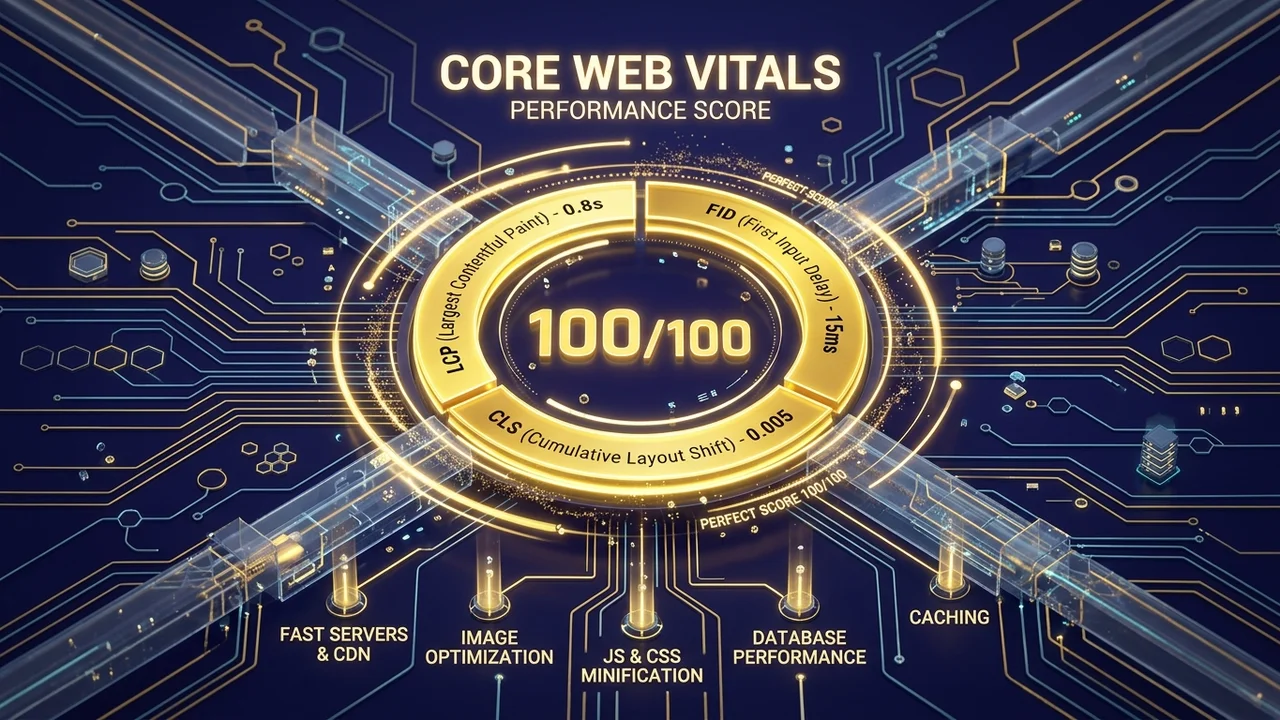 Cloud server infrastructure metrics and server hardware architecture monitoring display